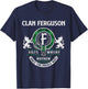 Clan Ferguson Scottish Surname Family Highland Games T-Shirt - T-Shirt | Navy