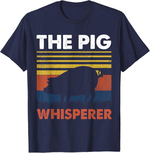 The Pig Whisperer T-Shirt - T-Shirt | Navy
