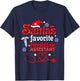 Santas Favorite Physician Assistant Christmas T-Shirt - T-Shirt | Navy