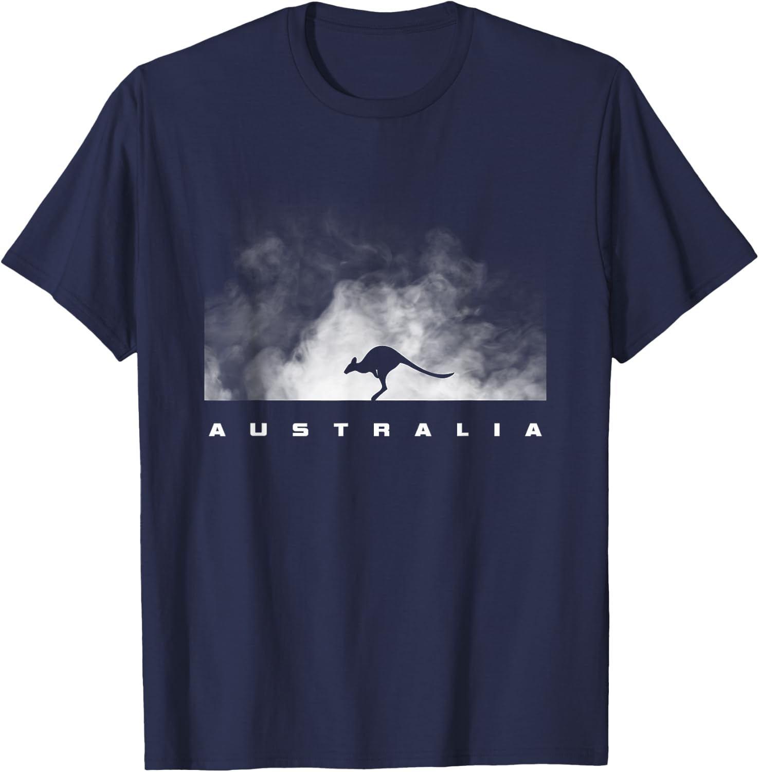 Australia Kangaroo T-Shirt - T-Shirt | Navy