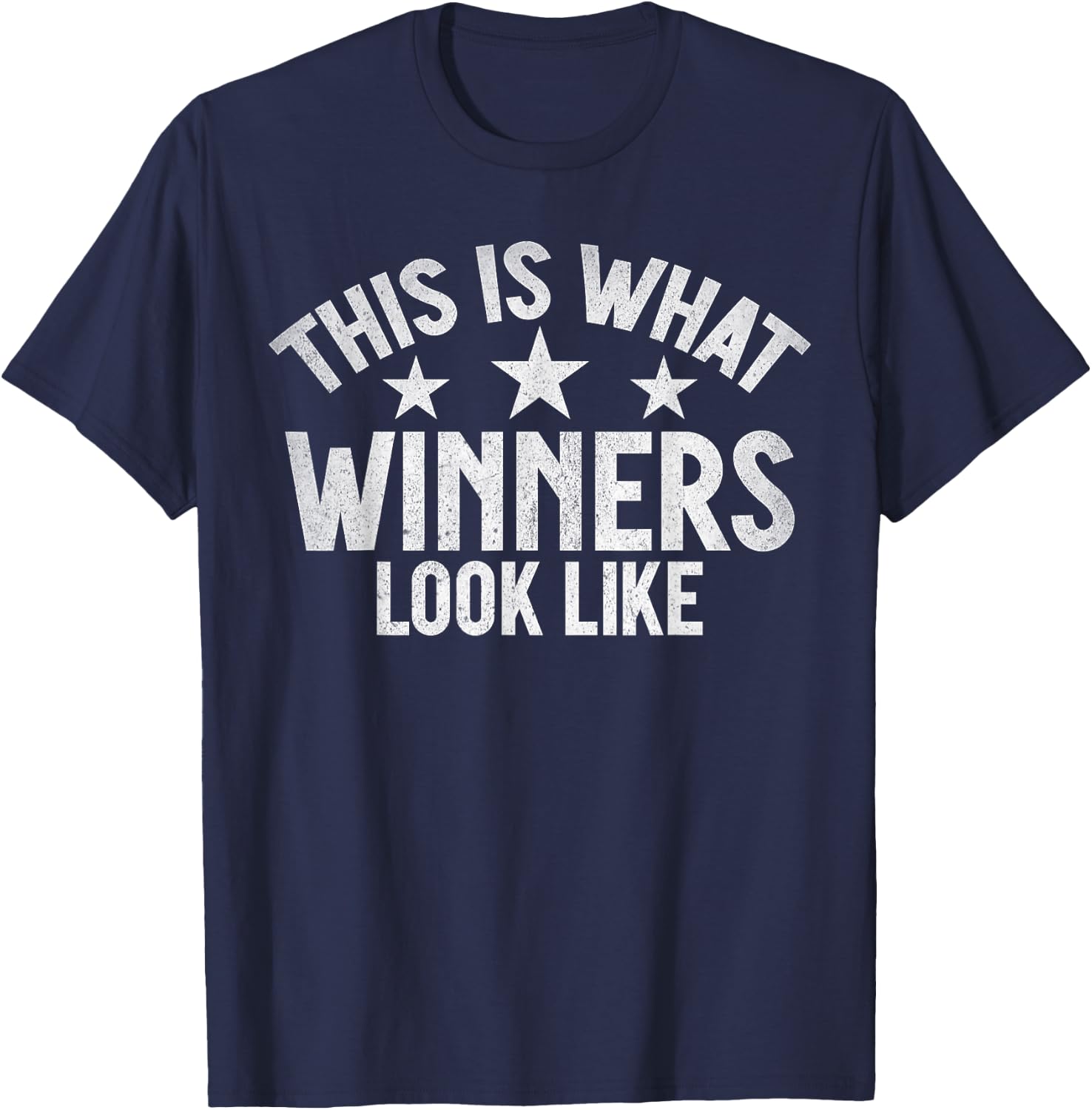 This is what winners look like winning Game Match T-Shirt - T-Shirt | Navy