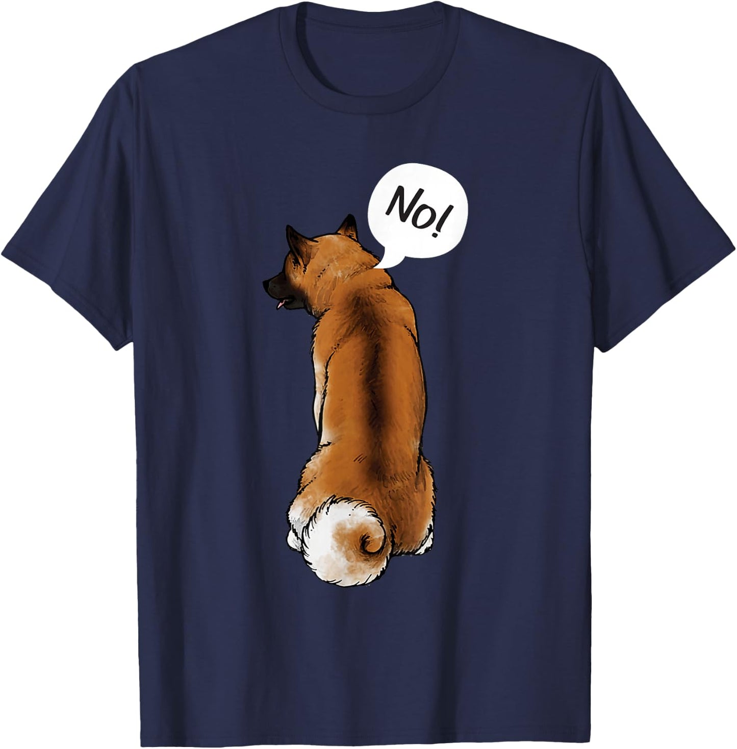 Akita Dog Lover Breeder Canine Lover Pet Owner T-Shirt - T-Shirt | Navy