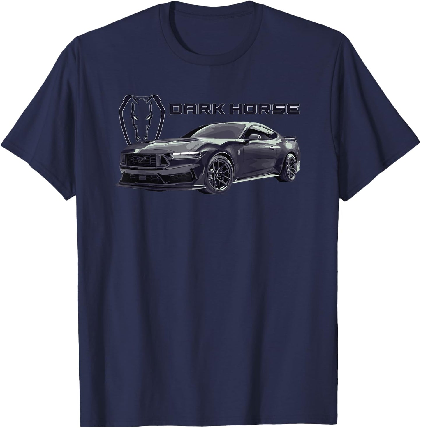 naturally aspirated dohc V8 engine CAR 5.0-liter 7th gen T-Shirt - T-Shirt | Navy