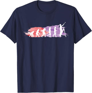 Painter Evolution | Funny Gift Painters Master Painters T-Shirt - T-Shirt | Navy