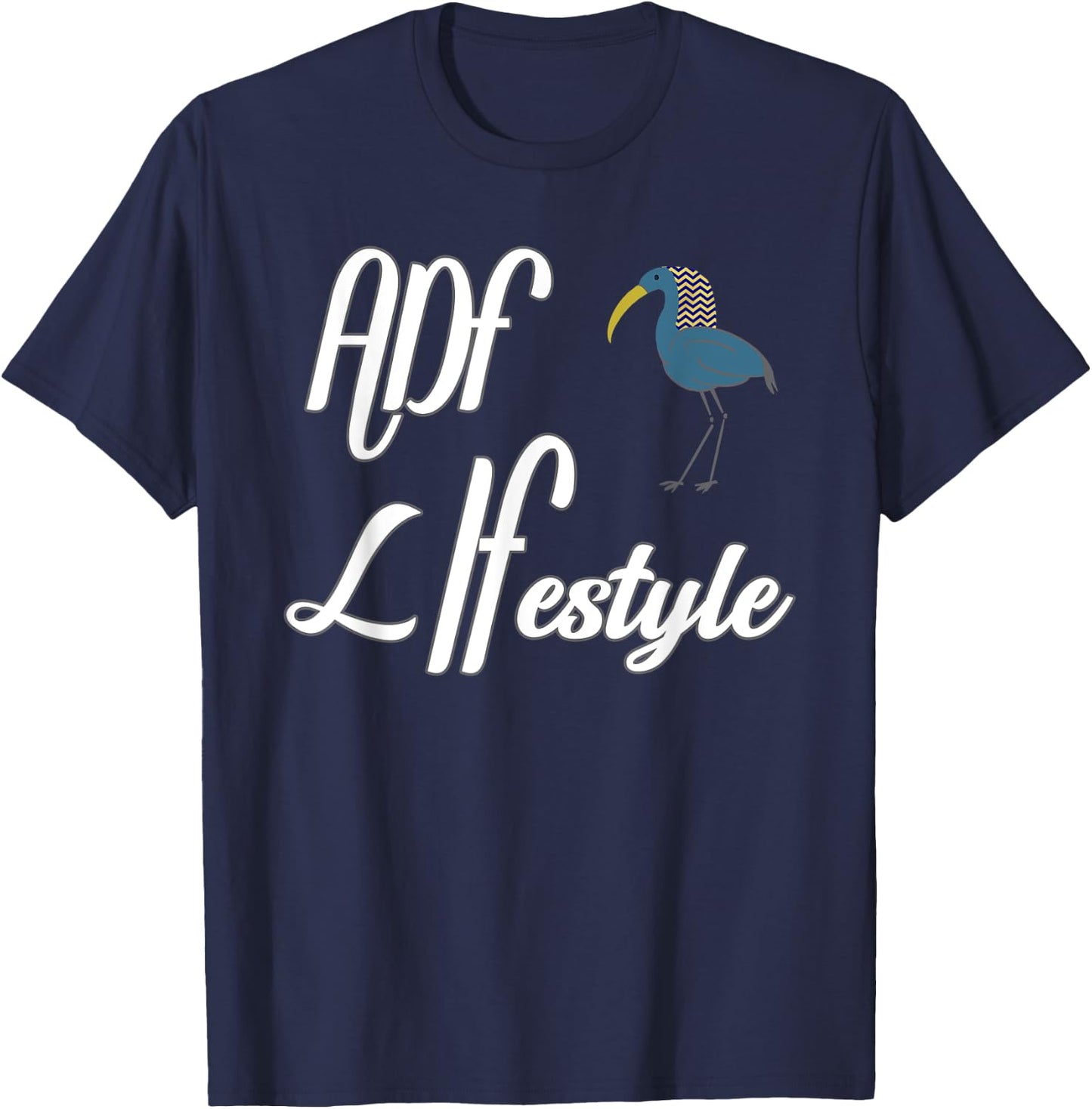 Alternate Day Fasting (ADF) Lifestyle Time Restricted Eating T-Shirt - T-Shirt | Navy