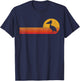 Retro Pelican Lover Funny Pelican Vintage T-Shirt - T-Shirt | Navy