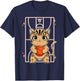 American Shorthair Cat With Basketball Men Women Kids T-Shirt - T-Shirt | Navy