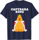Capybara King Lover Humor Funny Cute Quirky Animal T-Shirt - T-Shirt | Navy
