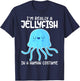 I'm Really a Jellyfish in a Human Costume Kids Halloween T-Shirt - T-Shirt | Navy