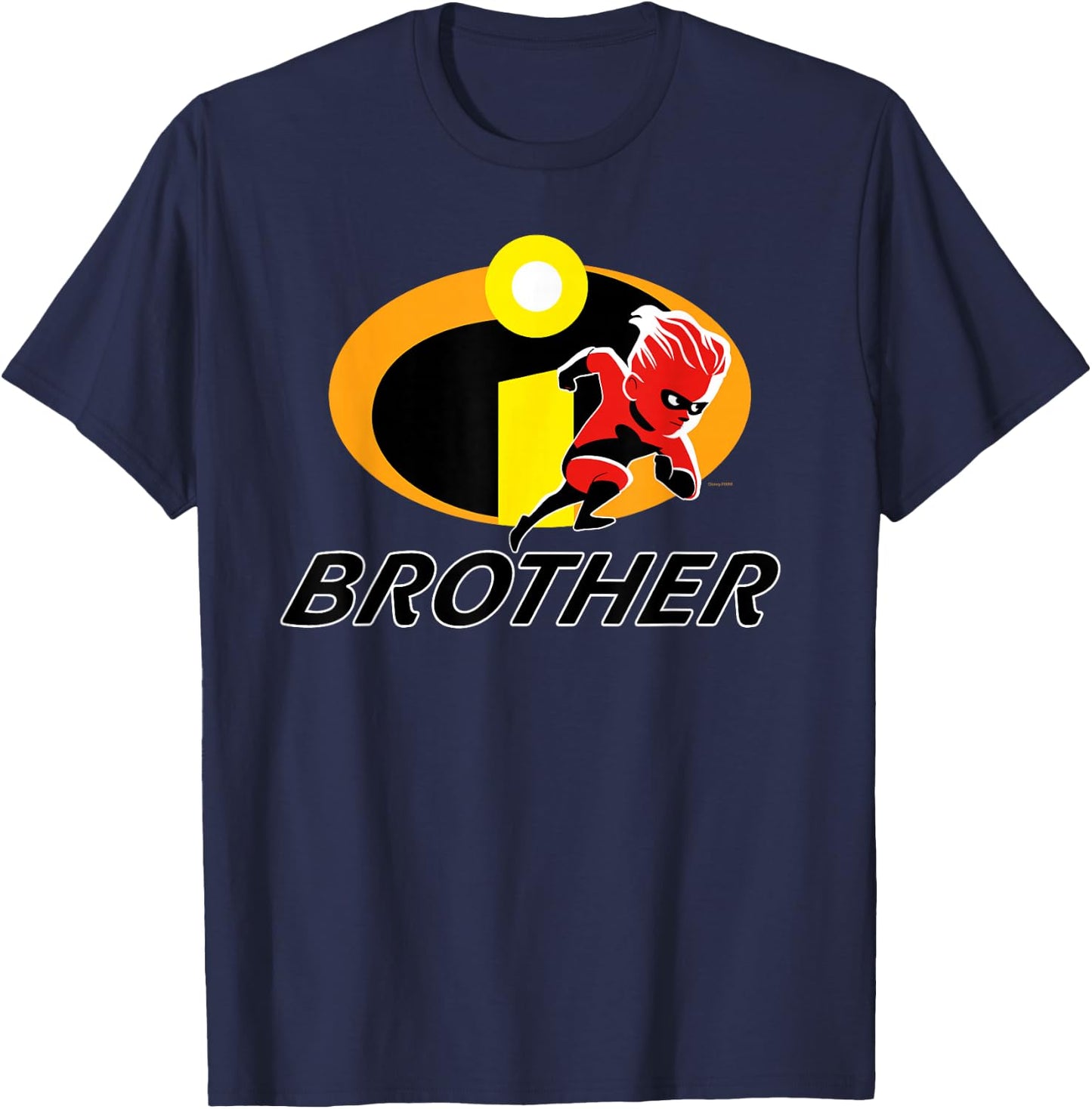 Disney and Pixar's The Incredibles Dash Brother Family T-Shirt - T-Shirt | Navy