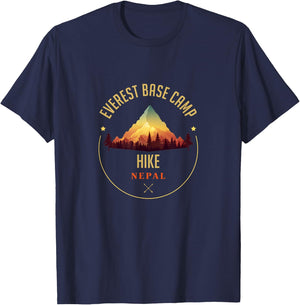 Everest Base Camp Souvenir Apparel Everest Base Camp Hiking T-Shirt - T-Shirt | Navy