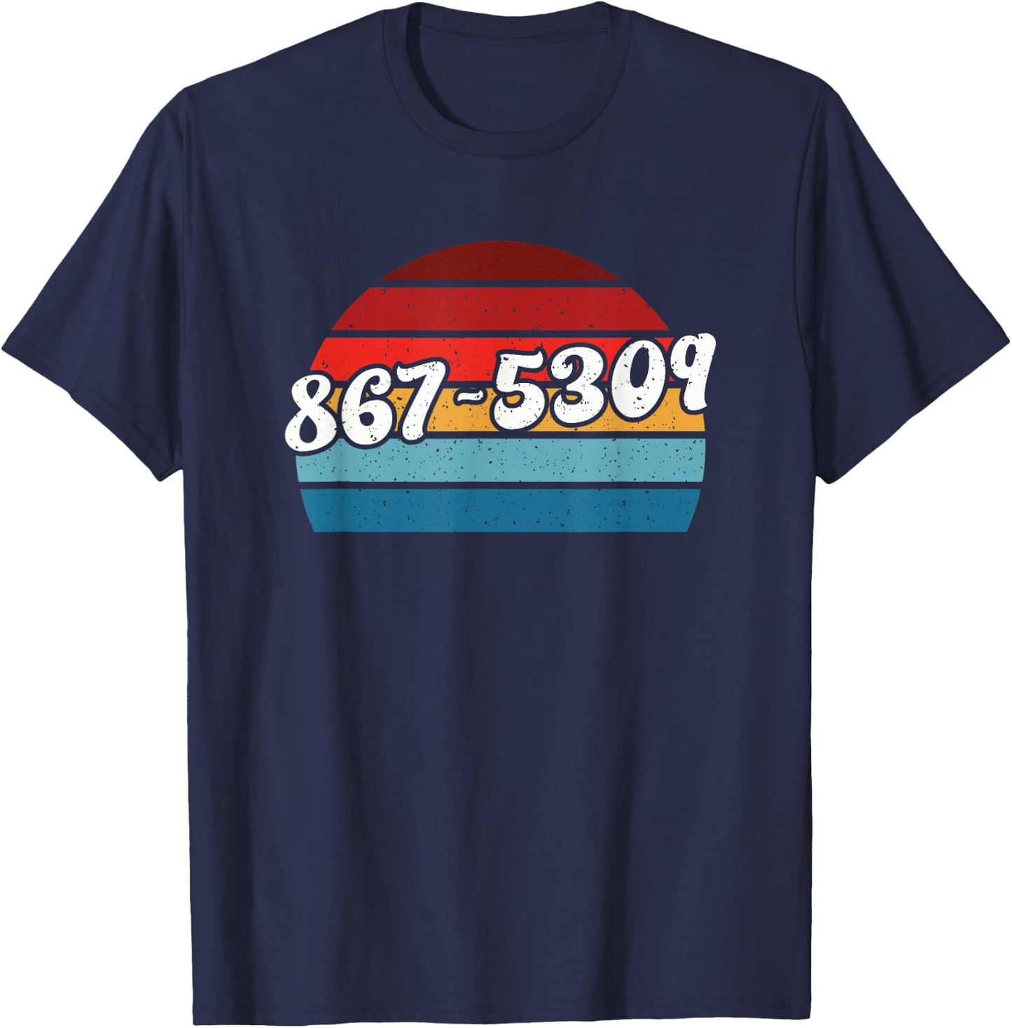 Rock and Roll 8675309 T-Shirt - T-Shirt | Navy