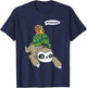 Weeee! Snail, Tortoise, Sloth Piggyback Ride Animal Lover T-Shirt - T-Shirt | Navy
