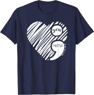 On Your Darkest Night Remember Tomorrow Needs You T-Shirt - T-Shirt | Navy