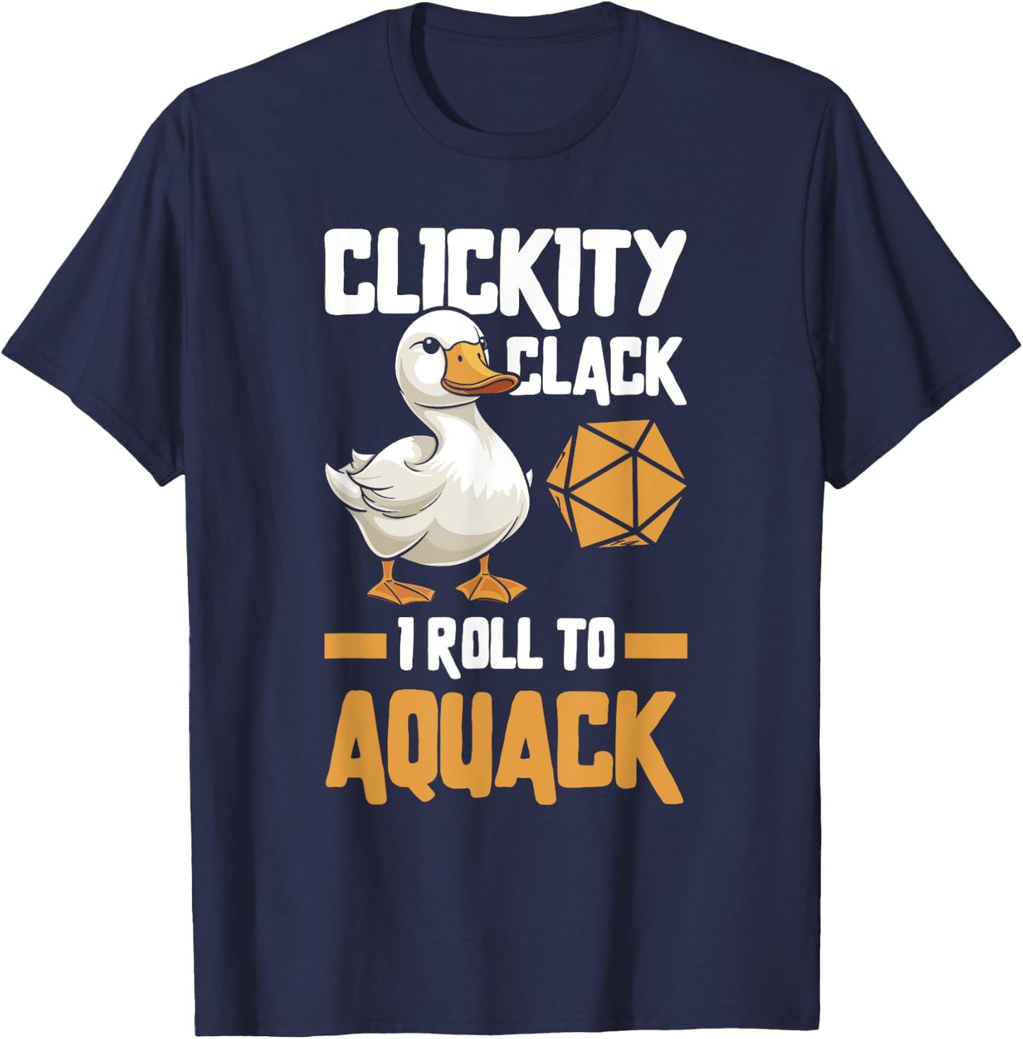RPG Gaming Role Playing D20 Tabletop Games Funny RPG Gamer T-Shirt - T-Shirt | Navy