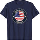 Lake of Egypt - Patriotic Illinois Souvenir T-Shirt - T-Shirt | Navy