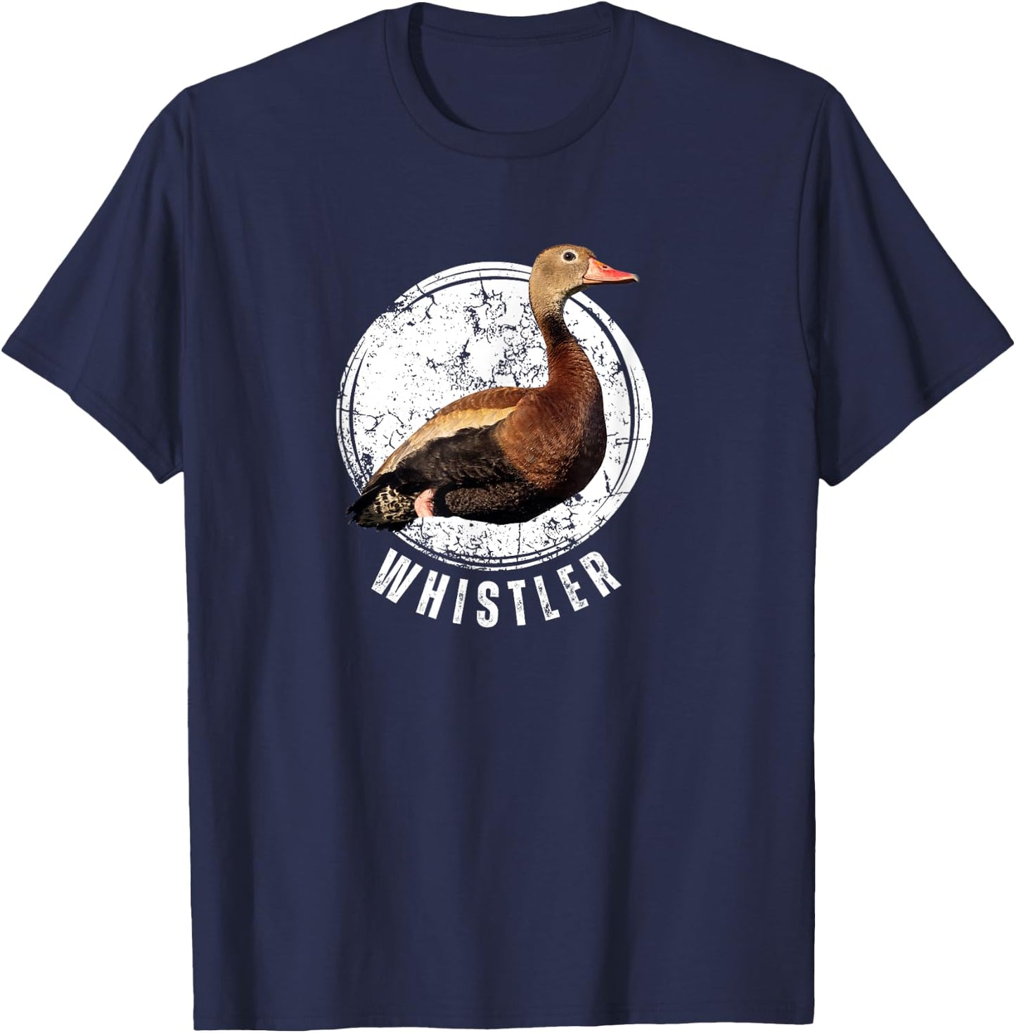 Whistling Duck Shirt Black Bellied Whistling Duck Hunting T-Shirt - T-Shirt | Navy