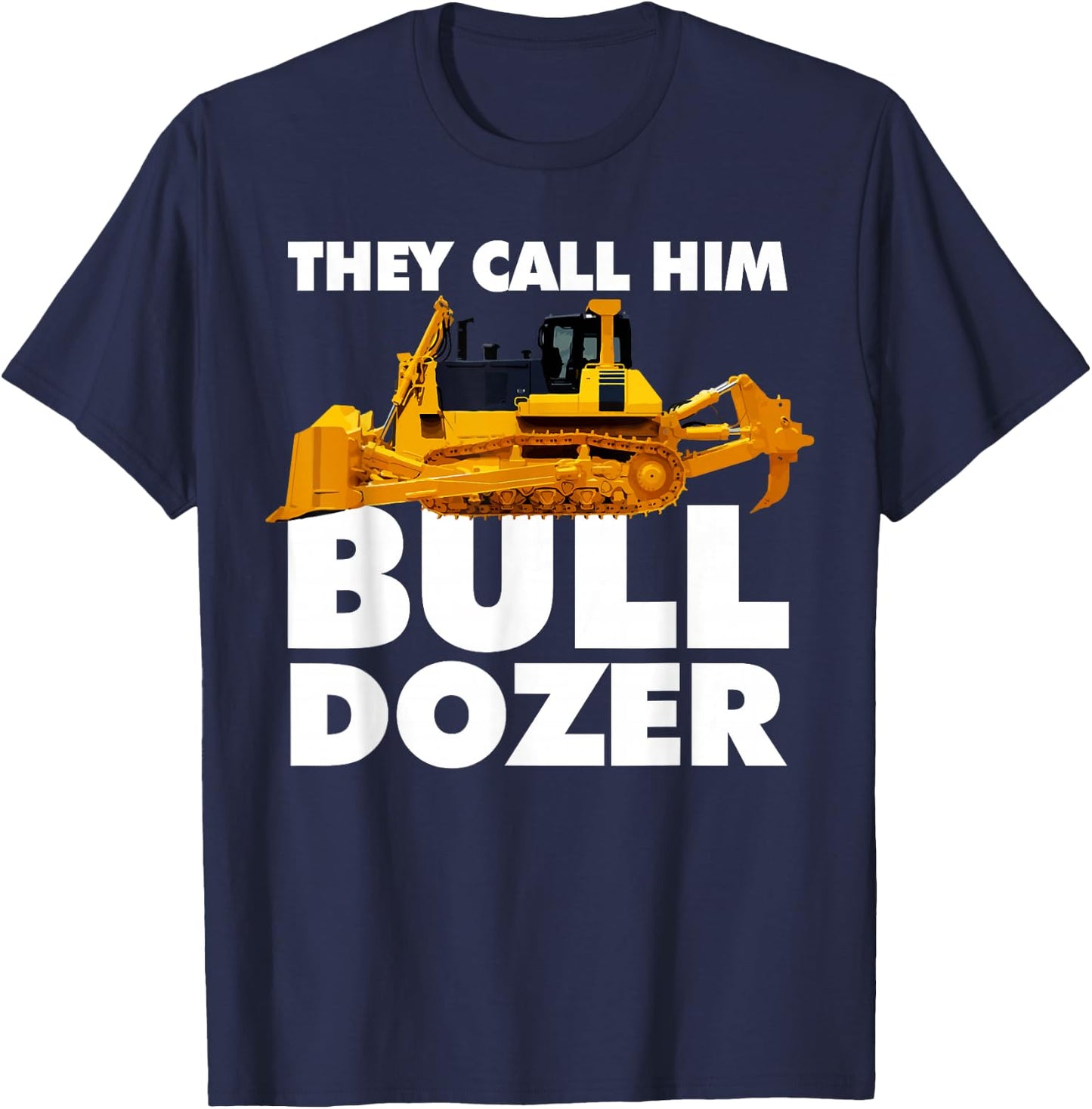 Bulldozer T-Shirt - T-Shirt | Navy