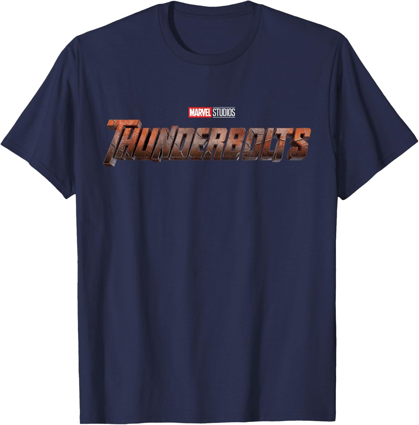 Marvel Studios Thunderbolts MCU Movie Logo T-Shirt - T-Shirt | Navy