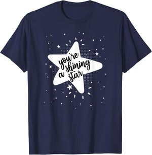 Cute You're a Shining Star Pretty Boho Star for one You Love T-Shirt - T-Shirt | Navy