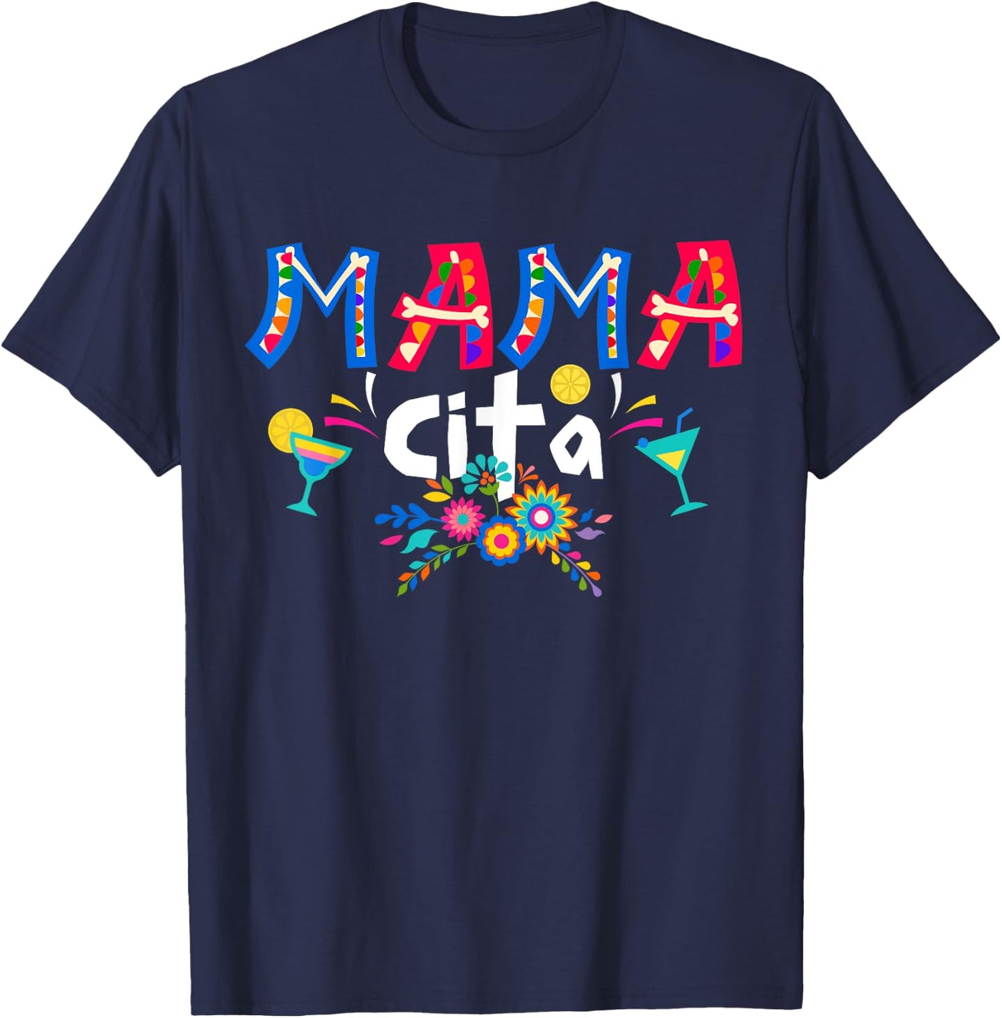 Mamacita Cinco De Mayo Fiesta Mexican 5 De Mayo Mother Women T-Shirt - T-Shirt | Navy