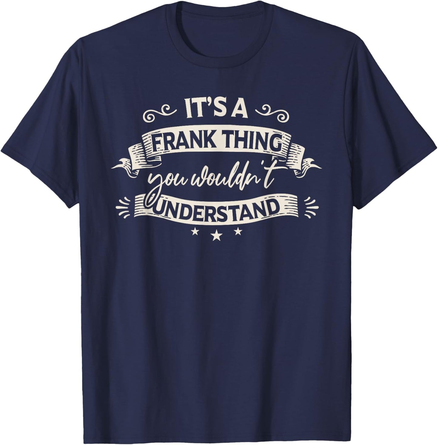 Funny Frank T-Shirt - T-Shirt | Navy