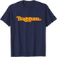 Vintage Daggum Country Funny Southern Slang Saying Retro 70s T-Shirt - T-Shirt | Navy