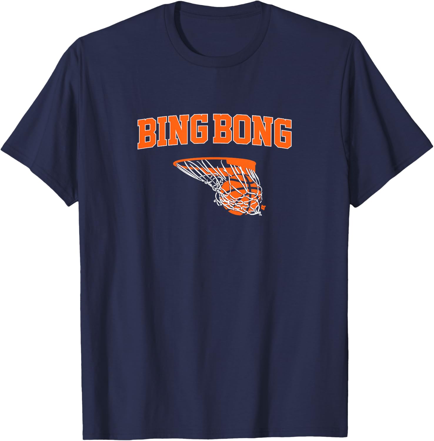 Bing Bong - New York Basketball T-Shirt - T-Shirt | Navy