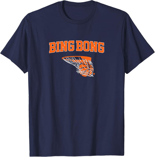 Bing Bong - New York Basketball T-Shirt - T-Shirt | Navy