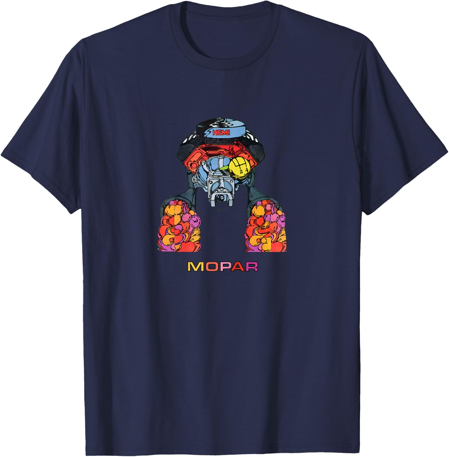 Mopar 426 Hemi Design T-Shirt - T-Shirt | Navy