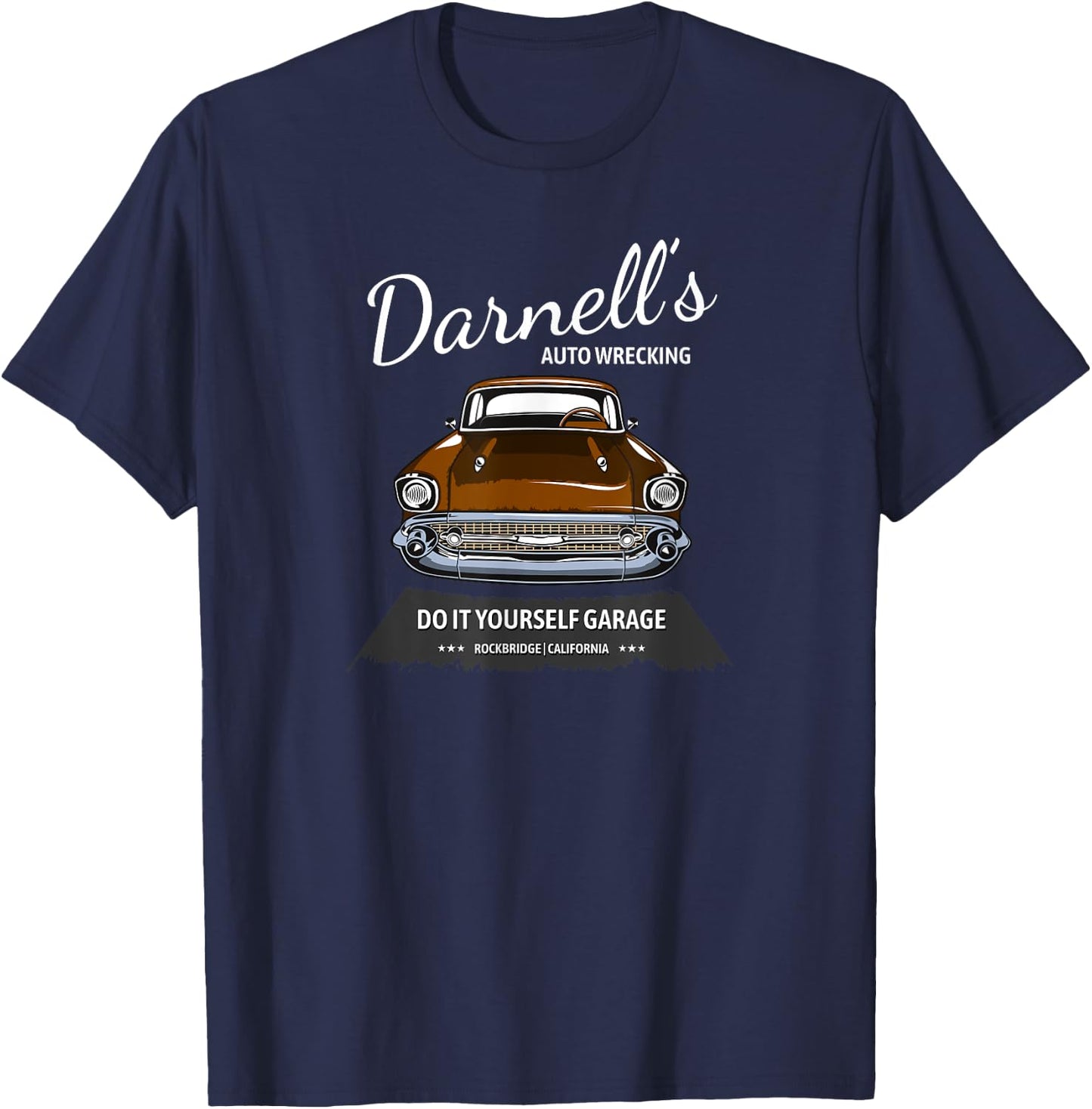 Darnell’s Auto Wrecking T-Shirt - T-Shirt | Navy