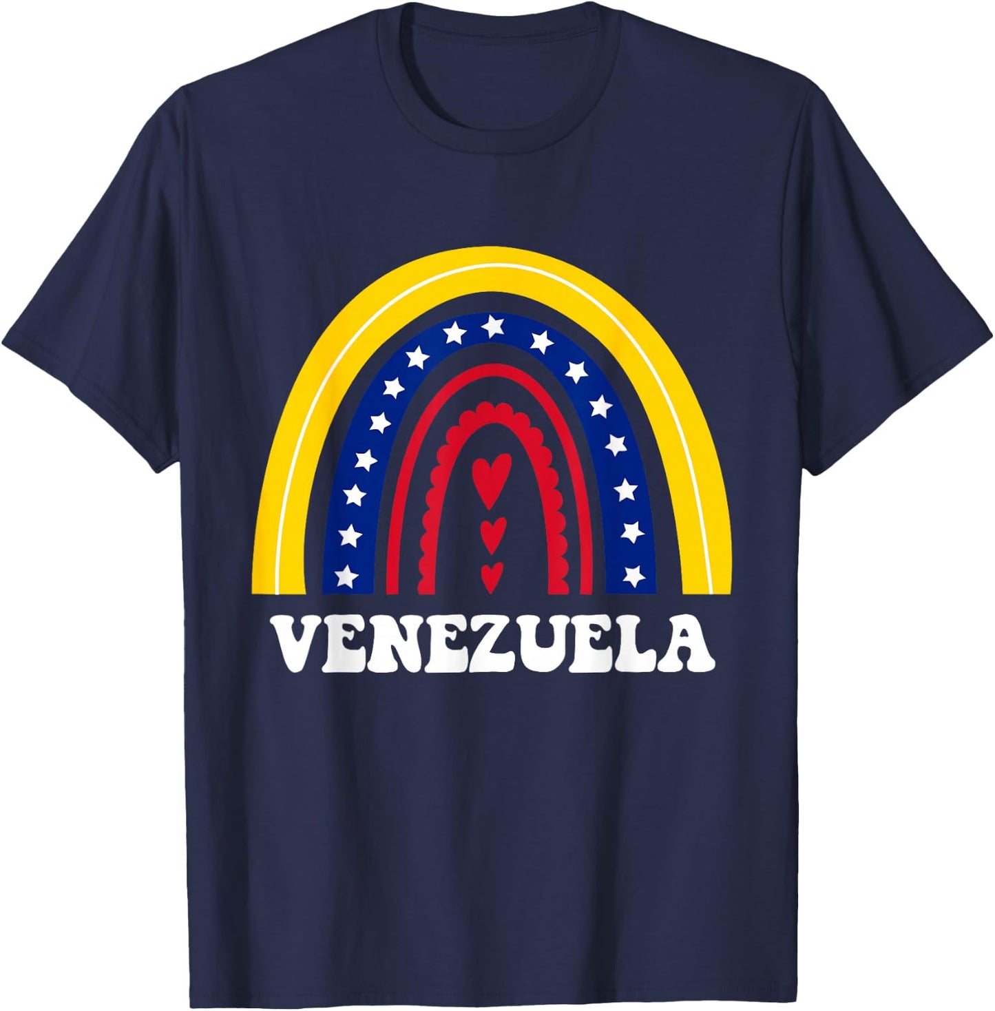 Venezuelan Girl Venezuela franela Venezuela Mujer Venezolana T-Shirt - T-Shirt | Navy