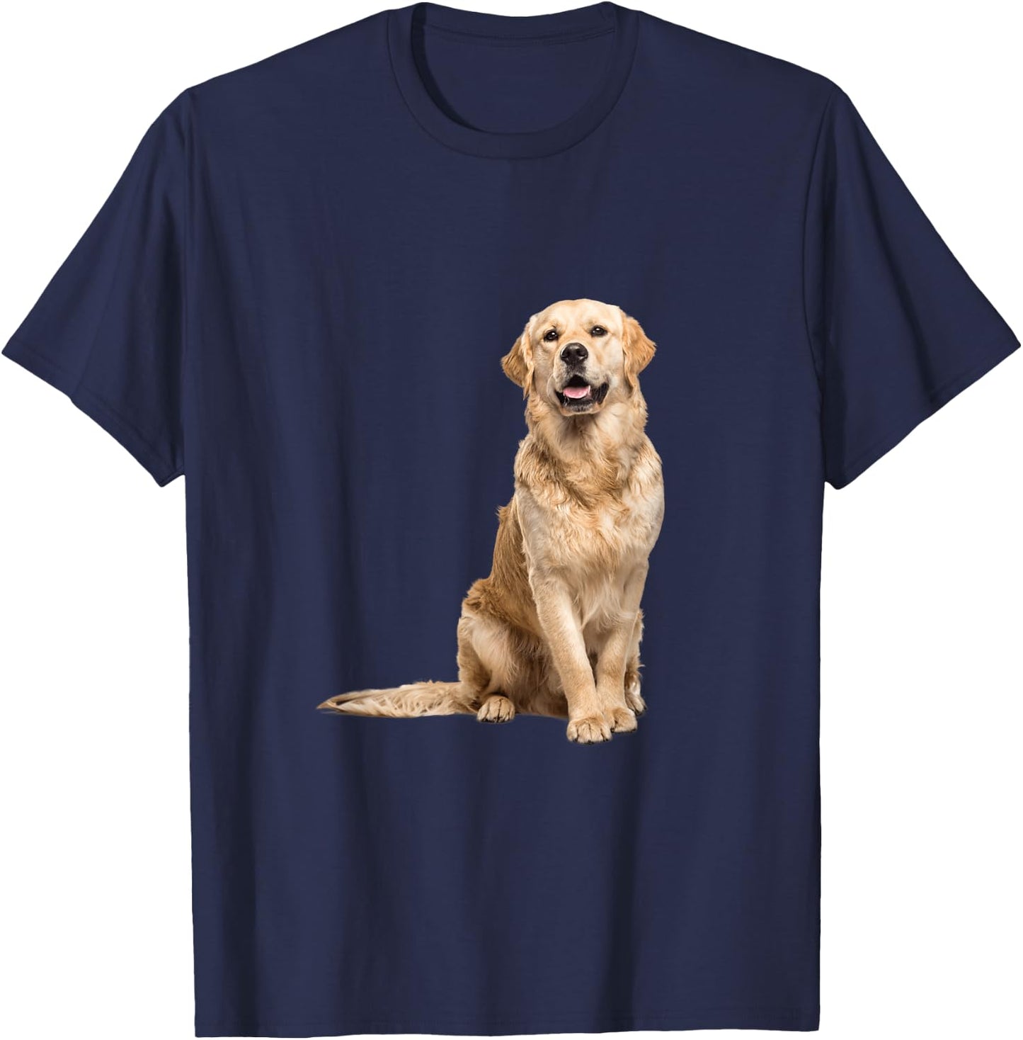 Golden Retriever T-Shirt - T-Shirt | Navy