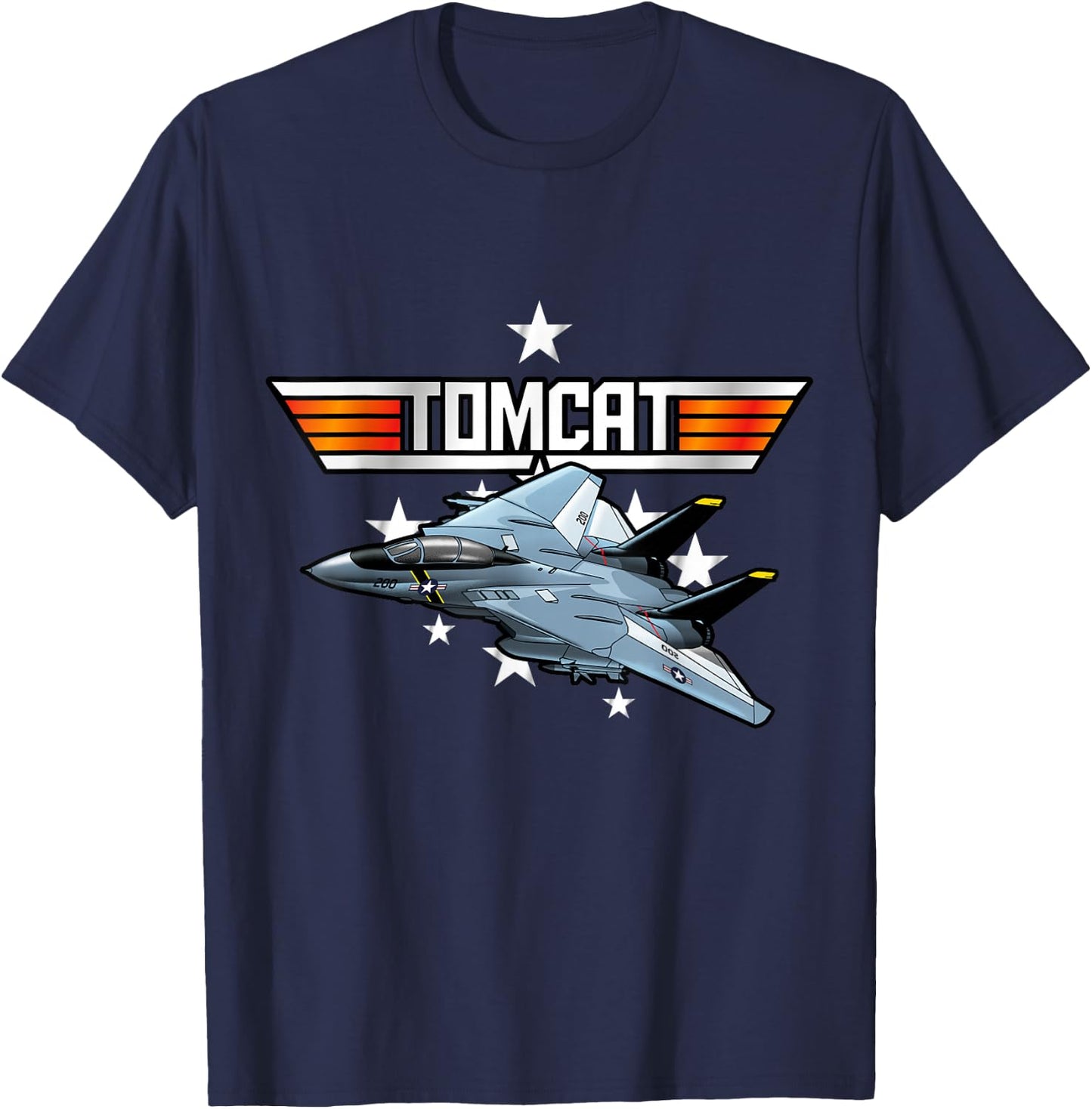 USA Tomcat Military Jet Airplane T-Shirt - T-Shirt | Navy