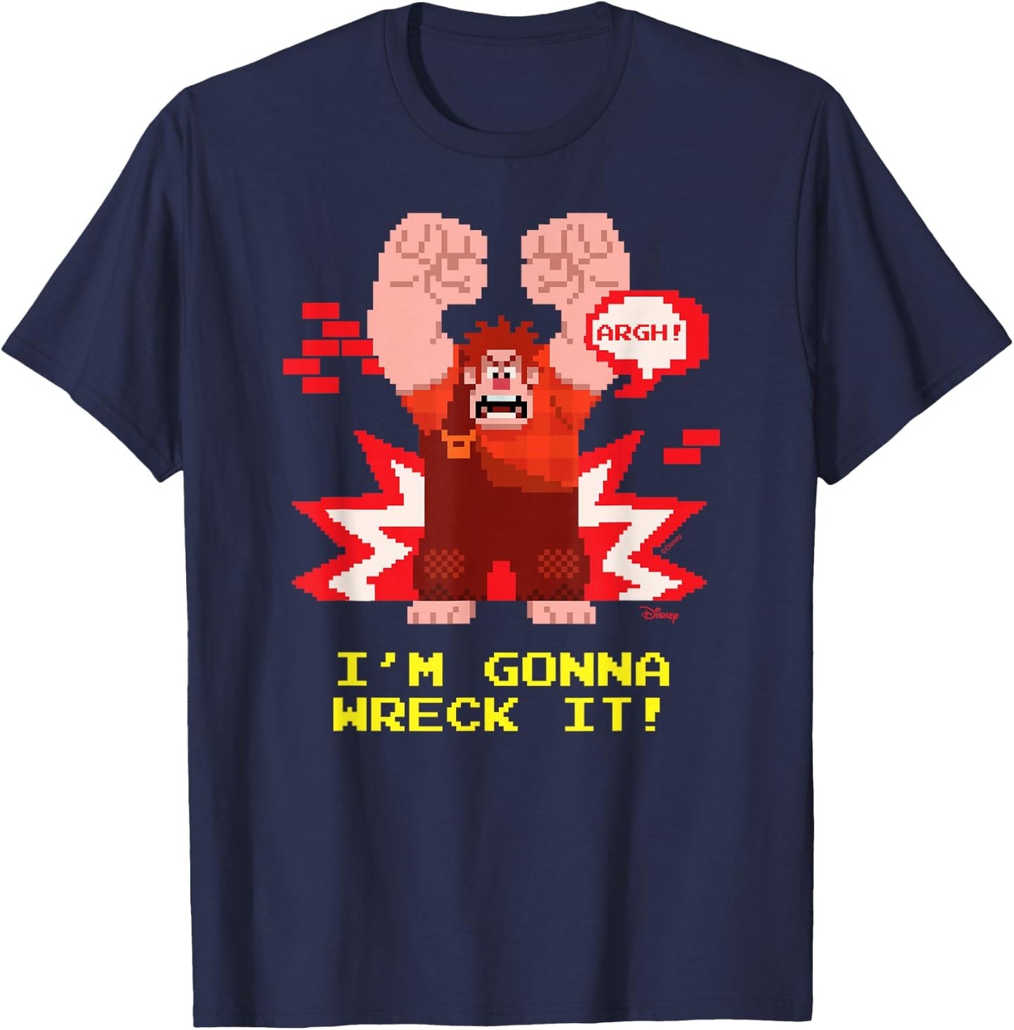 Wreck It Ralph - Gonna Wreck It T-Shirt - T-Shirt | Navy