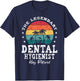 Legendary Retired Dental Hygienist T-Shirt - T-Shirt | Navy