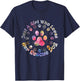 Just Girl Who Loves Her Rescue Dog Adopted Dog Pet Lover T-Shirt - T-Shirt | Navy