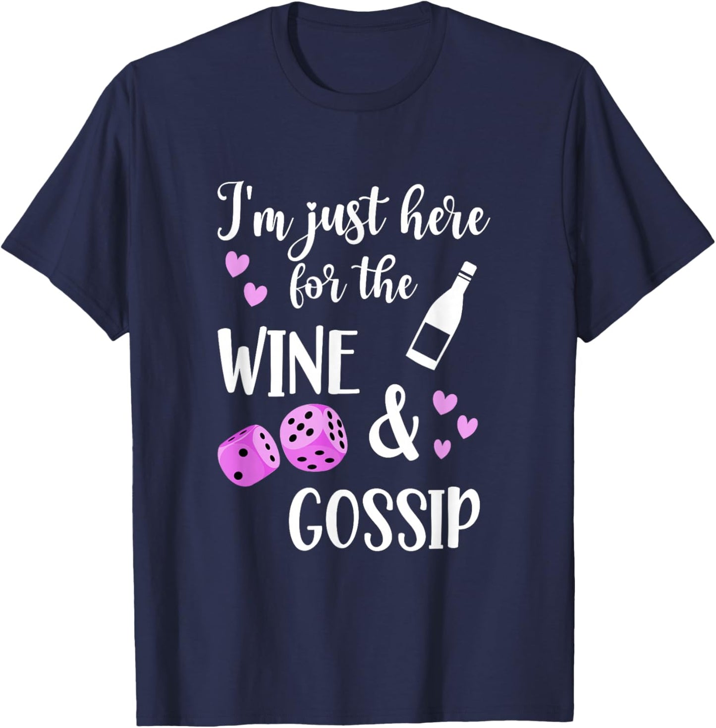 Bunco Game Night T-Shirt - T-Shirt | Navy