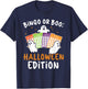 Bingo Halloween Trick Or Treat Bingo Player Bingo Caller T-Shirt - T-Shirt | Navy