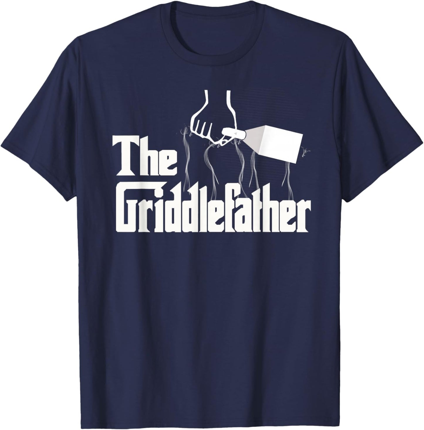 Griddle Father Head of the Families Italian Dad Cook T-Shirt - T-Shirt | Navy