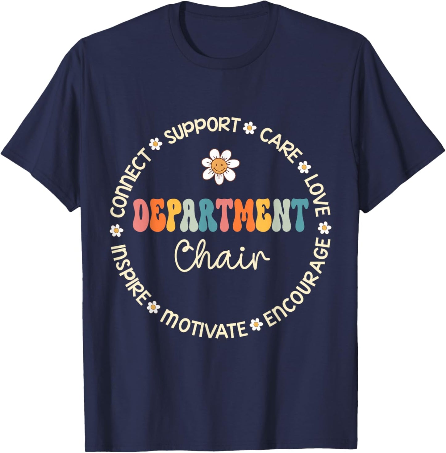 Department Chair Appreciation Week Back to School T-Shirt - T-Shirt | Navy
