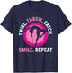 Twirler Majorettes Twirl Throw Catch Smile Baton Twirling T-Shirt - T-Shirt | Navy