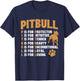 Pitbull - Pittie Lover Dog Lover Pet Owner Breeder Men Women Kids T-Shirt - T-Shirt | Navy