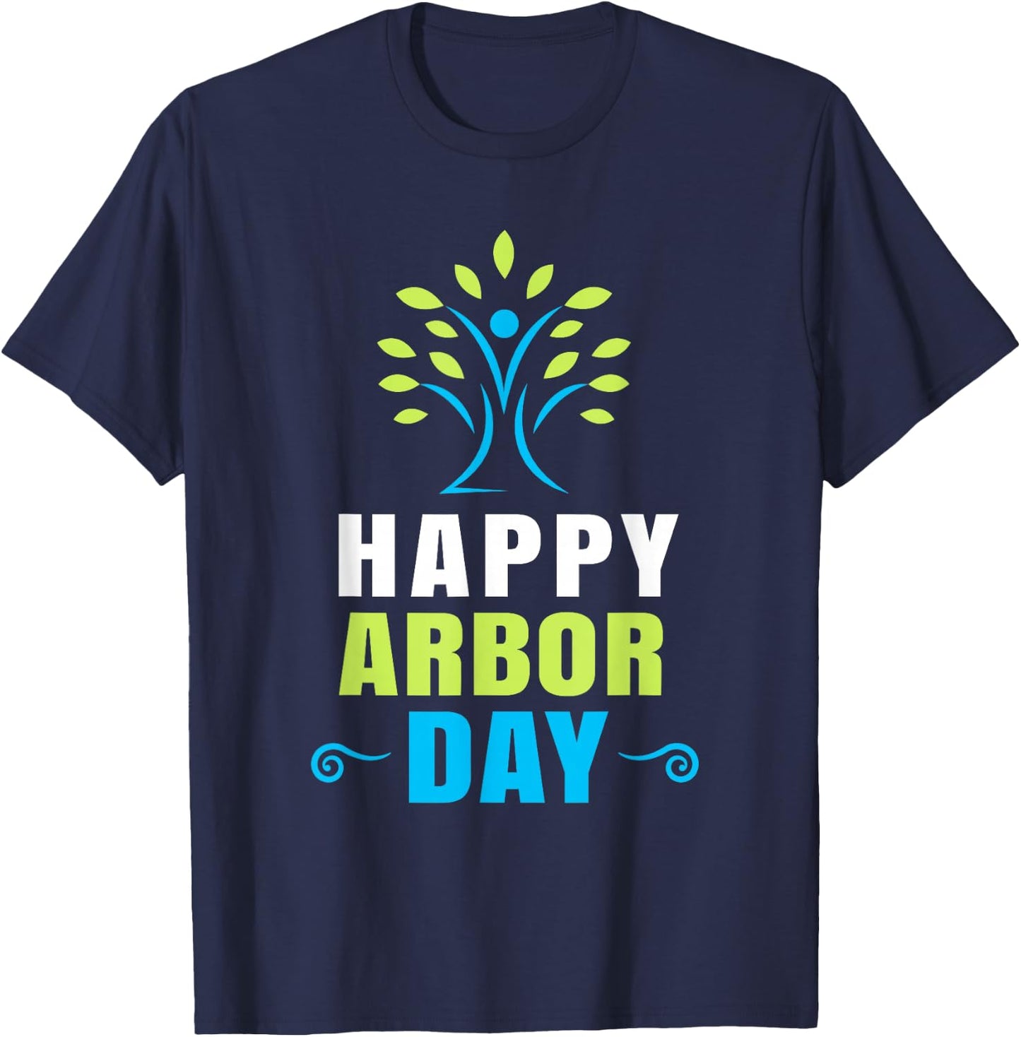 Plant Trees Tree Arbor Day Shirts Earth Day Arbor Day T-Shirt - T-Shirt | Navy