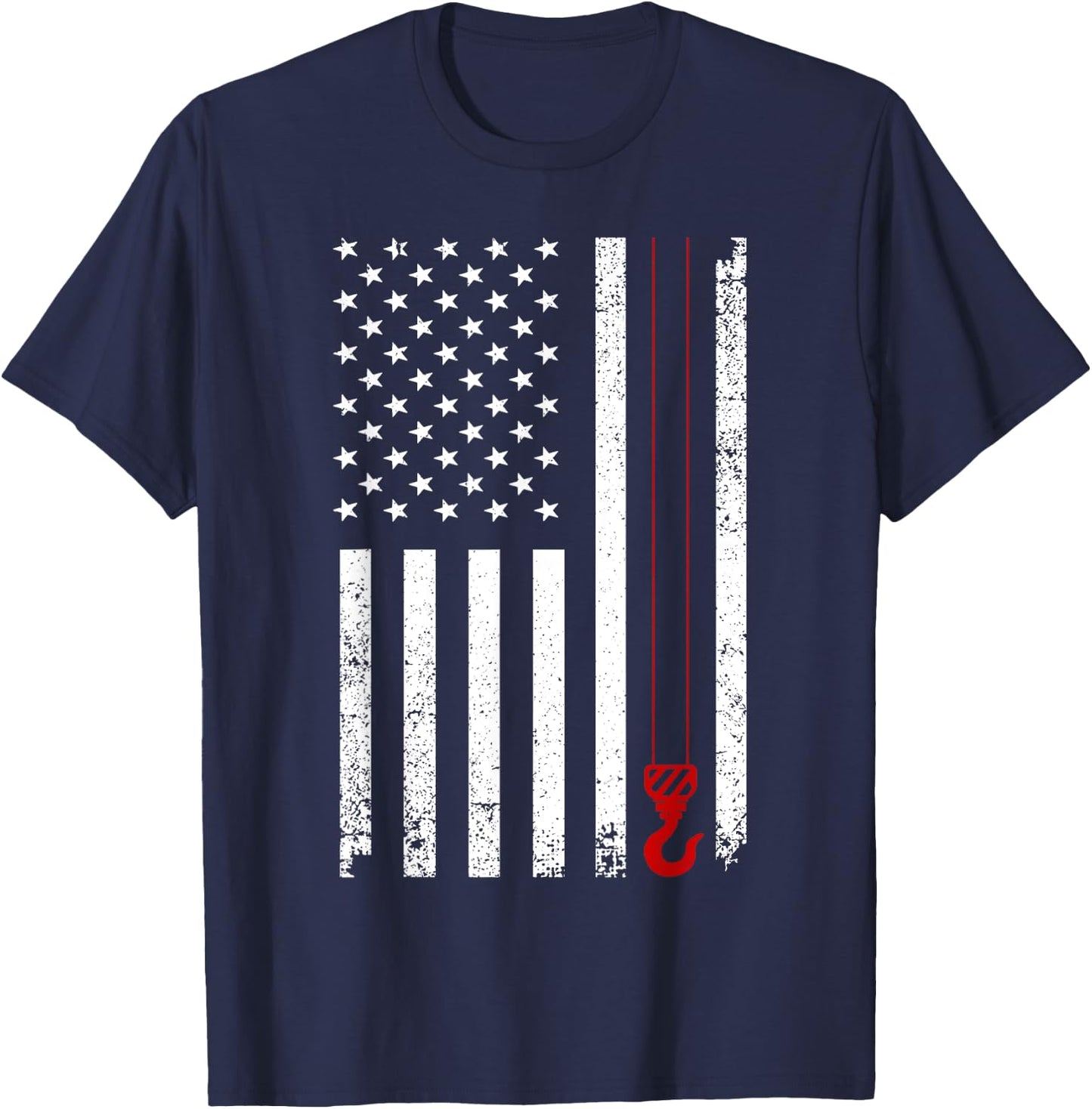 Cool Crane Operator Art Women Tower Crane Operator T-Shirt - T-Shirt | Navy