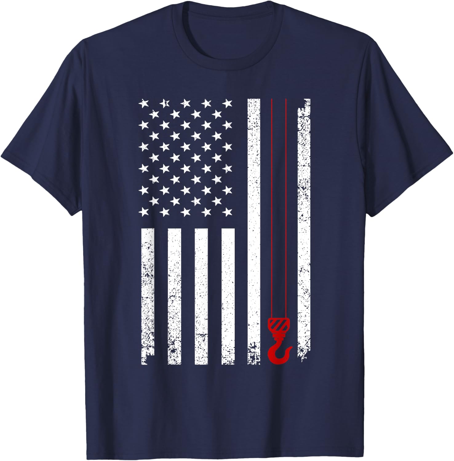 Cool Crane Operator Art Women Tower Crane Operator T-Shirt - T-Shirt | Navy