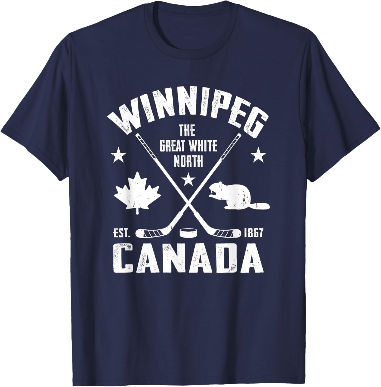 Winnipeg T-Shirt - T-Shirt | Navy