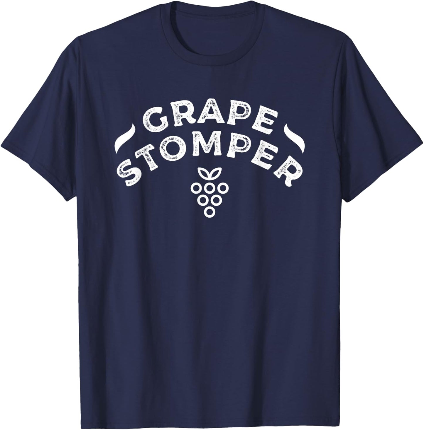 Grape Stomper Wine Winemaking Winemaker T-Shirt - T-Shirt | Navy
