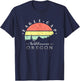 Eagle Cap Wilderness Oregon T-Shirt - T-Shirt | Navy