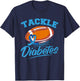 T1D Warrior Diabetes Awareness Tackle Diabetes T-Shirt - T-Shirt | Navy
